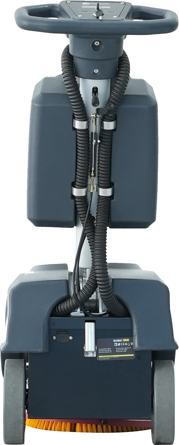 Handgeführte Scheuersaugmaschine DT30 – 35 cm Arbeitsbreite, Akku 24 V / 32 Ah
