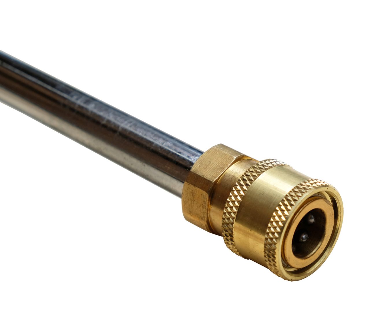 DeTec. Hochdrucklanze 600 mm mit Pistole – 280 bar, 25 l/min, bis 150 °C
