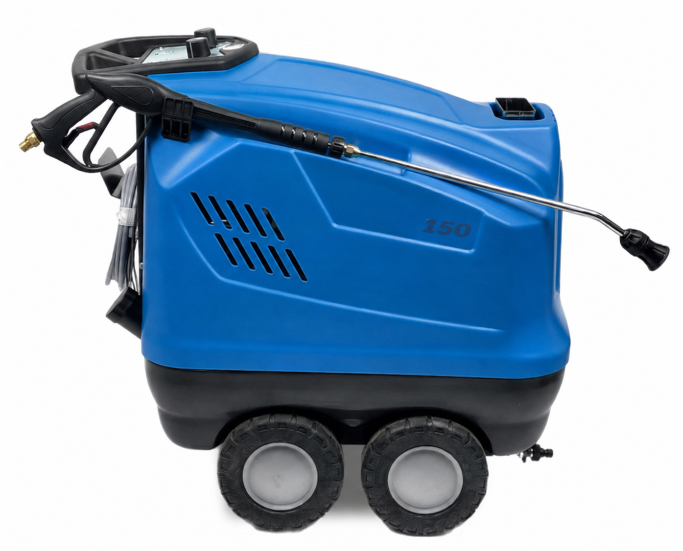 Heißwasser-Hochdruckreiniger DT-150HW – 150 bar, 90 °C, Dieselbrenner, 230 V