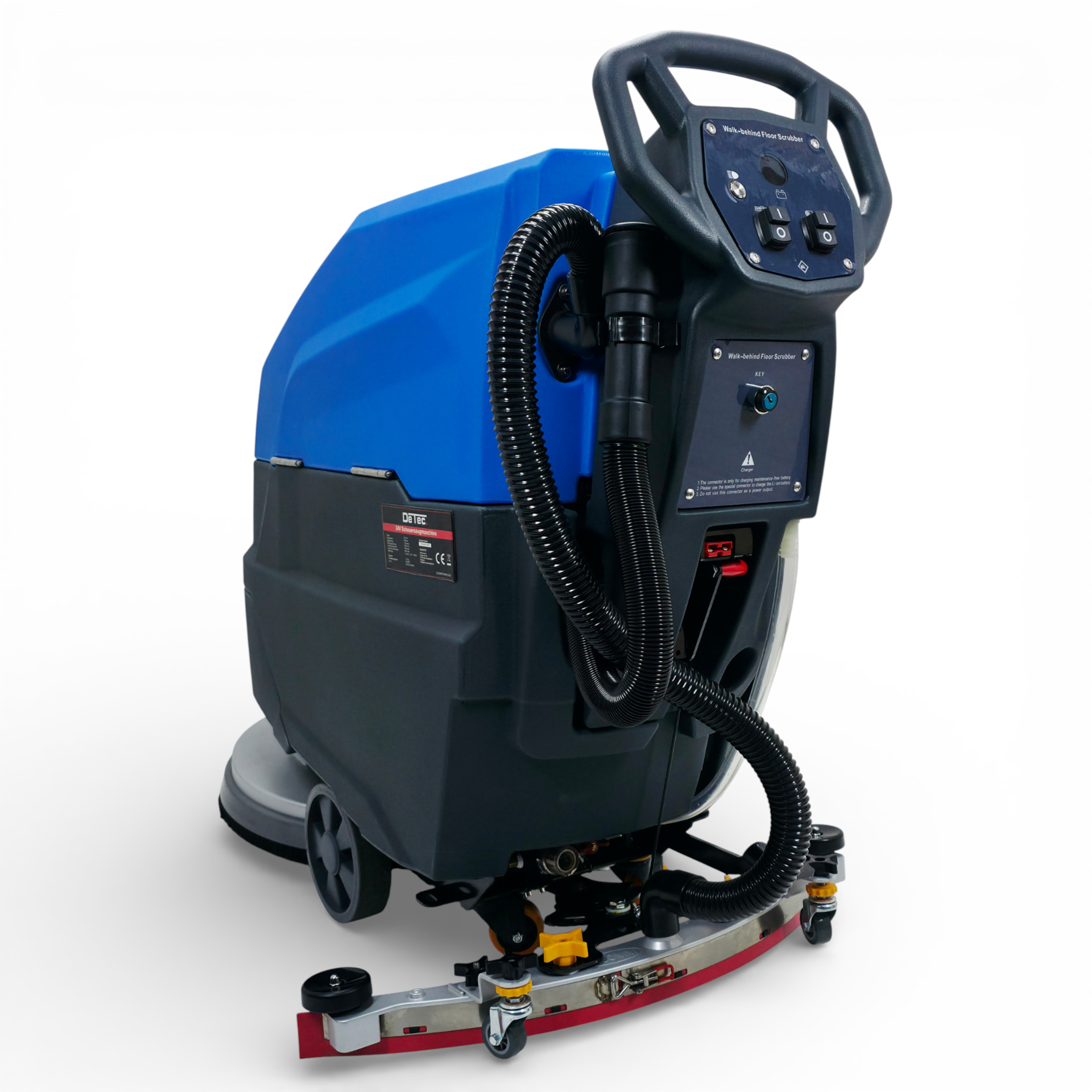 Nachläufer-Scheuersaugmaschine DT-FS1 – 53 cm, Lithium-Ionen-Akku 100 Ah, unter 60 dB(A)