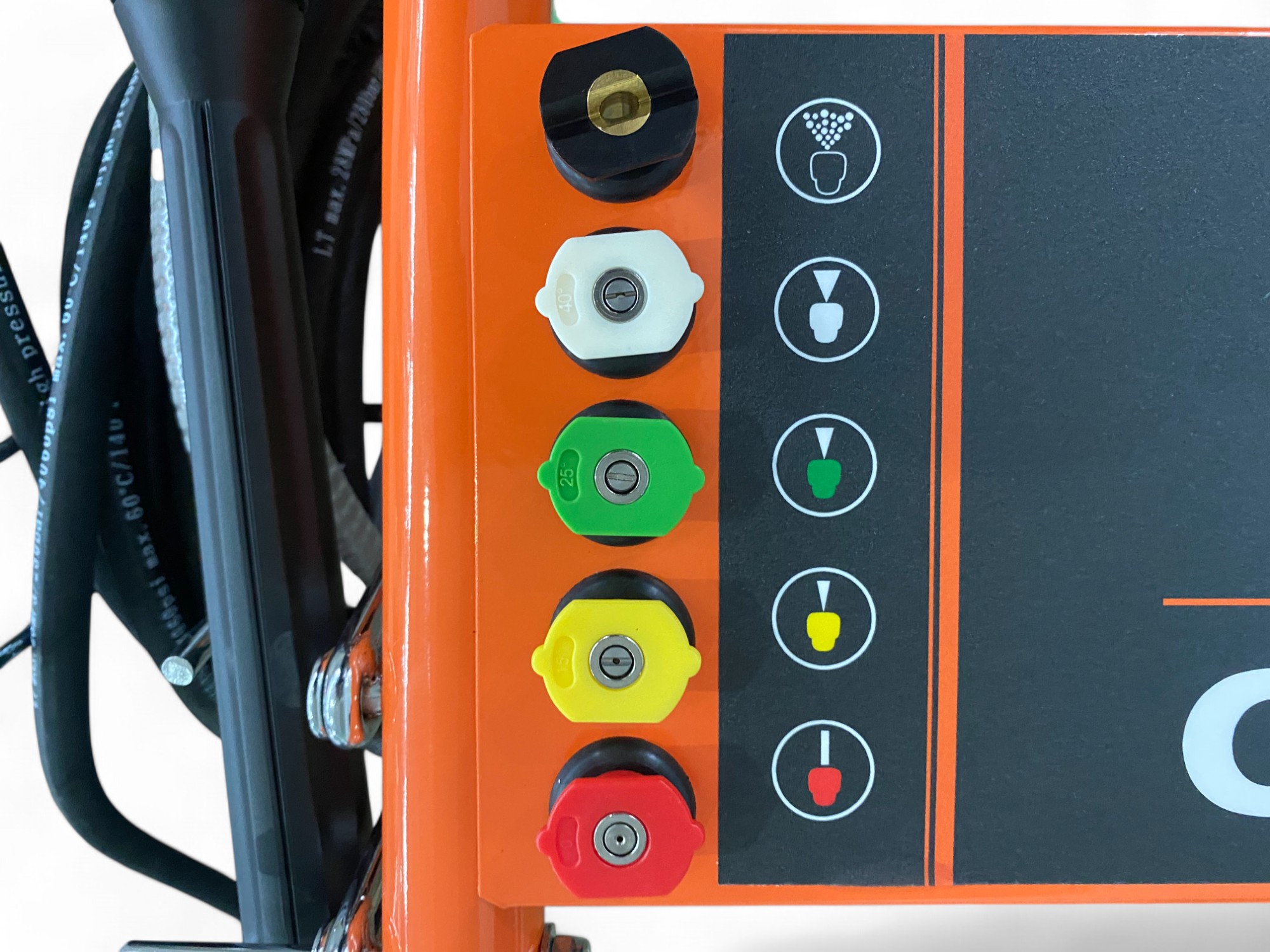 DAEWOO Benzin-Hochdruckreiniger 15 PS mit 21-Zoll-Flächenreiniger – Kombiset