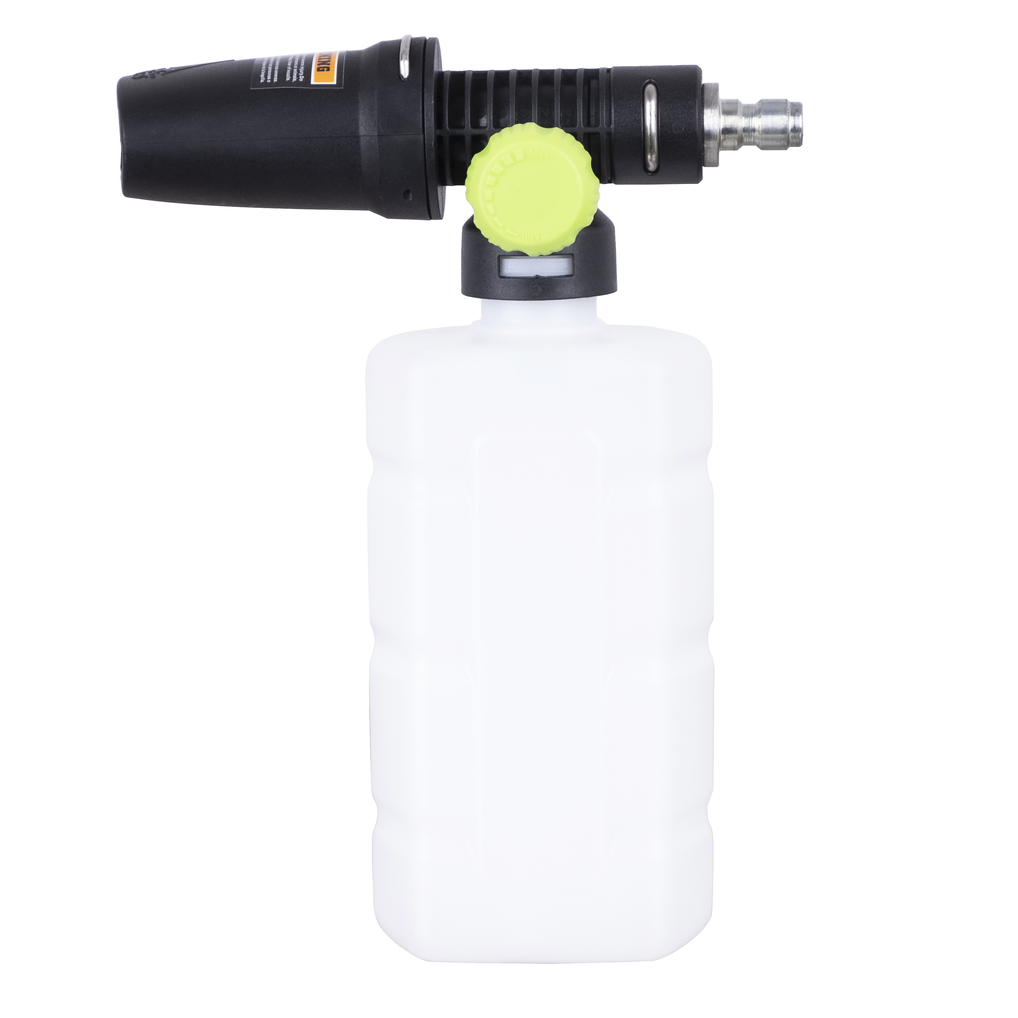 Schaumlanze mit Schaumpistole – 0,5 l, 1/4 Zoll Schnellkupplung, bis 200 bar