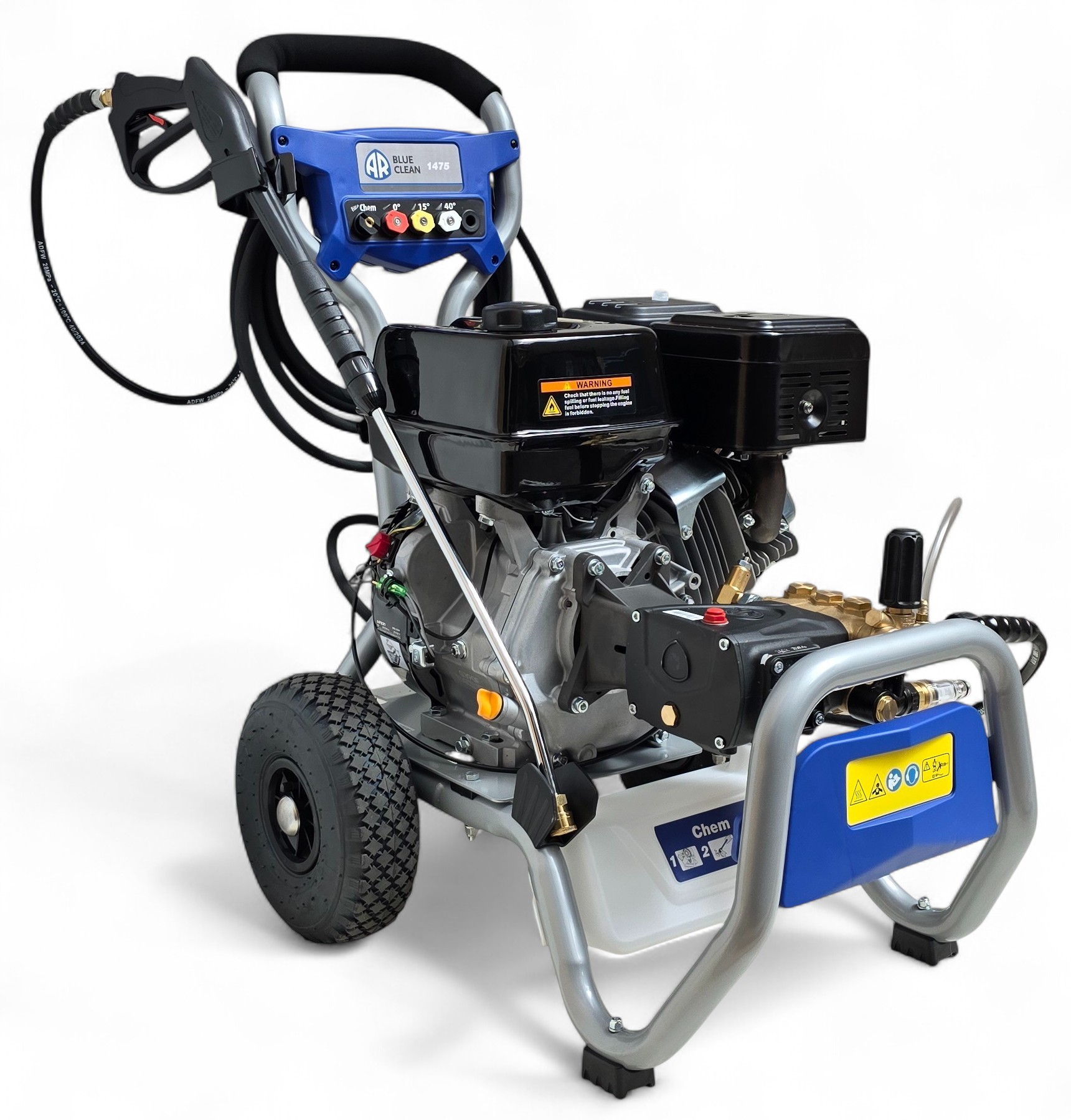Benzin-Hochdruckreiniger AR Blue Clean 1475 – 280 bar, 11 PS Loncin G390F