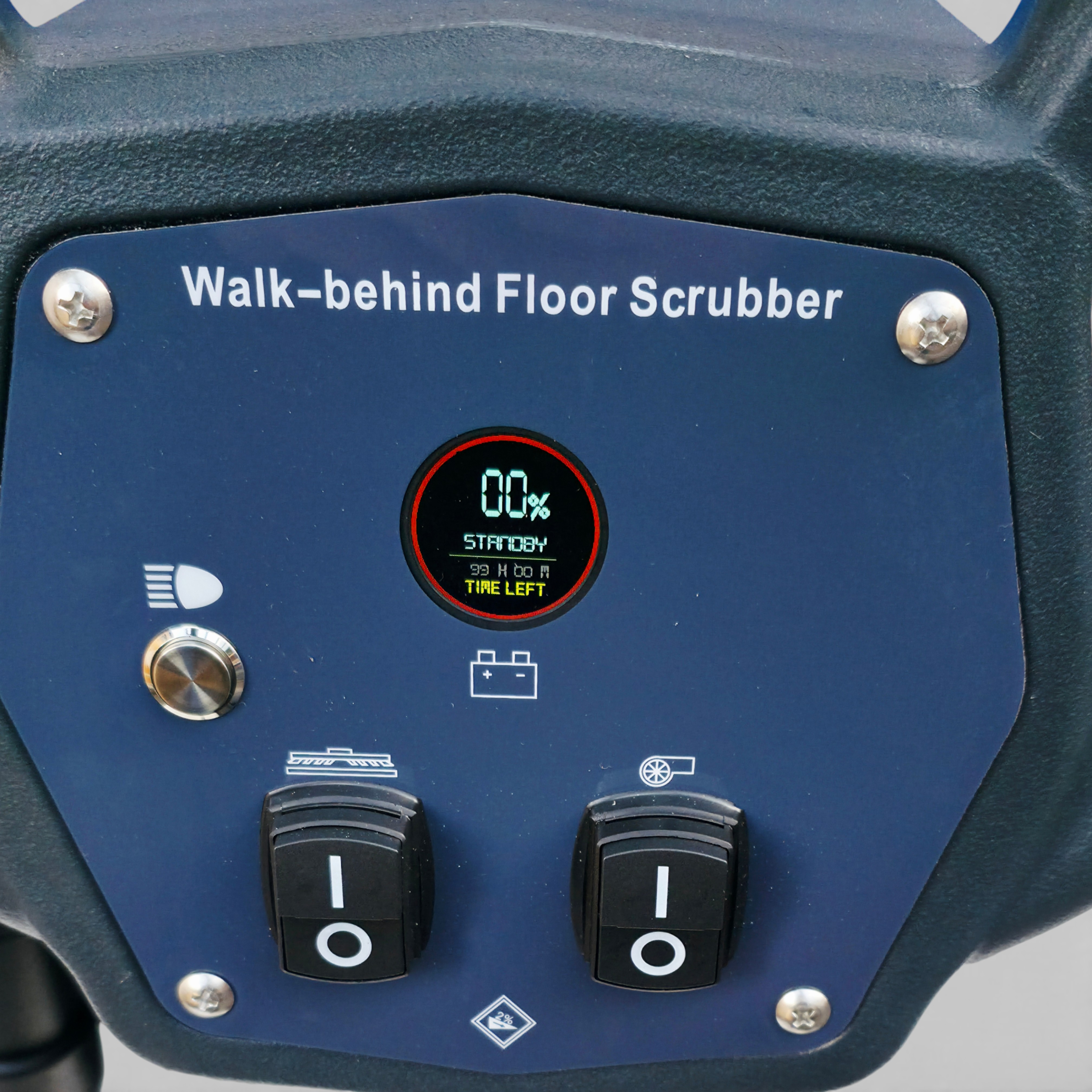 Nachläufer-Scheuersaugmaschine Strahlemann SM-FS1 – 53 cm, Lithium-Ionen-Akku 100 Ah