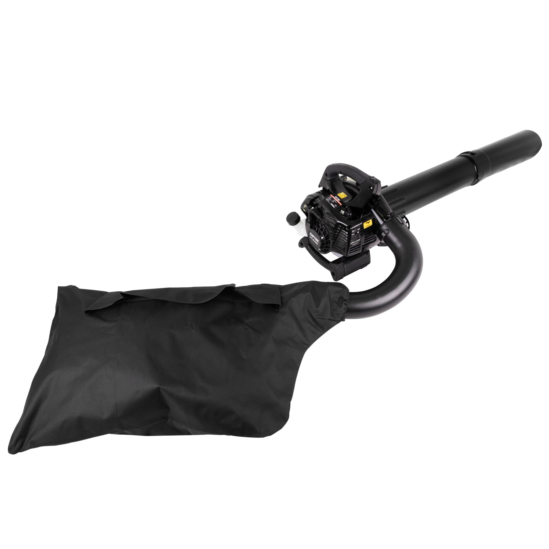 DeTec. Benzin-Laubsauger und -gebläse DT-BL260 – 2-in-1, 612 m³/h, mit Fangsack