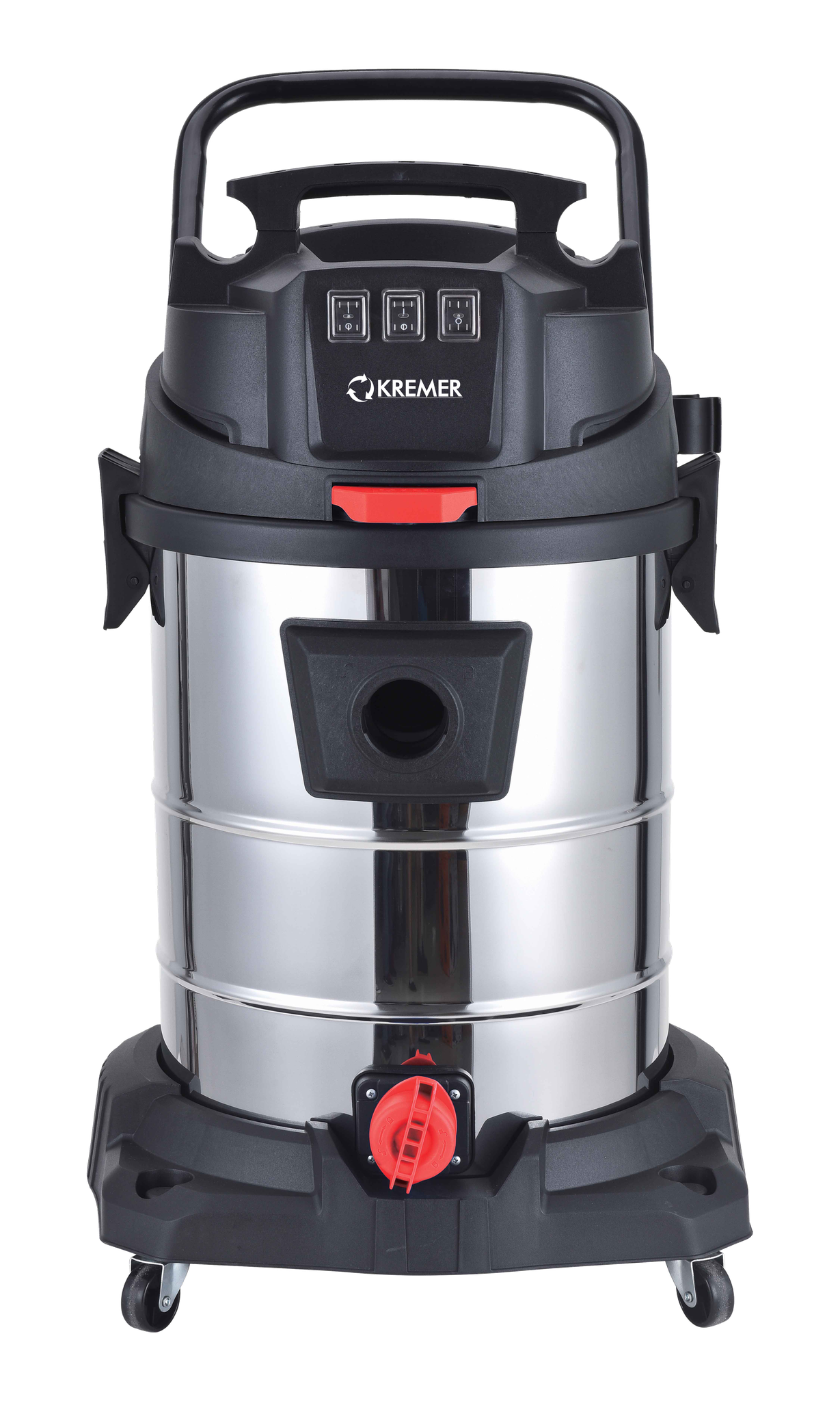 Industriesauger 3.000 W – 100-Liter-Edelstahlbehälter, 3 Motoren, Nass und Trocken