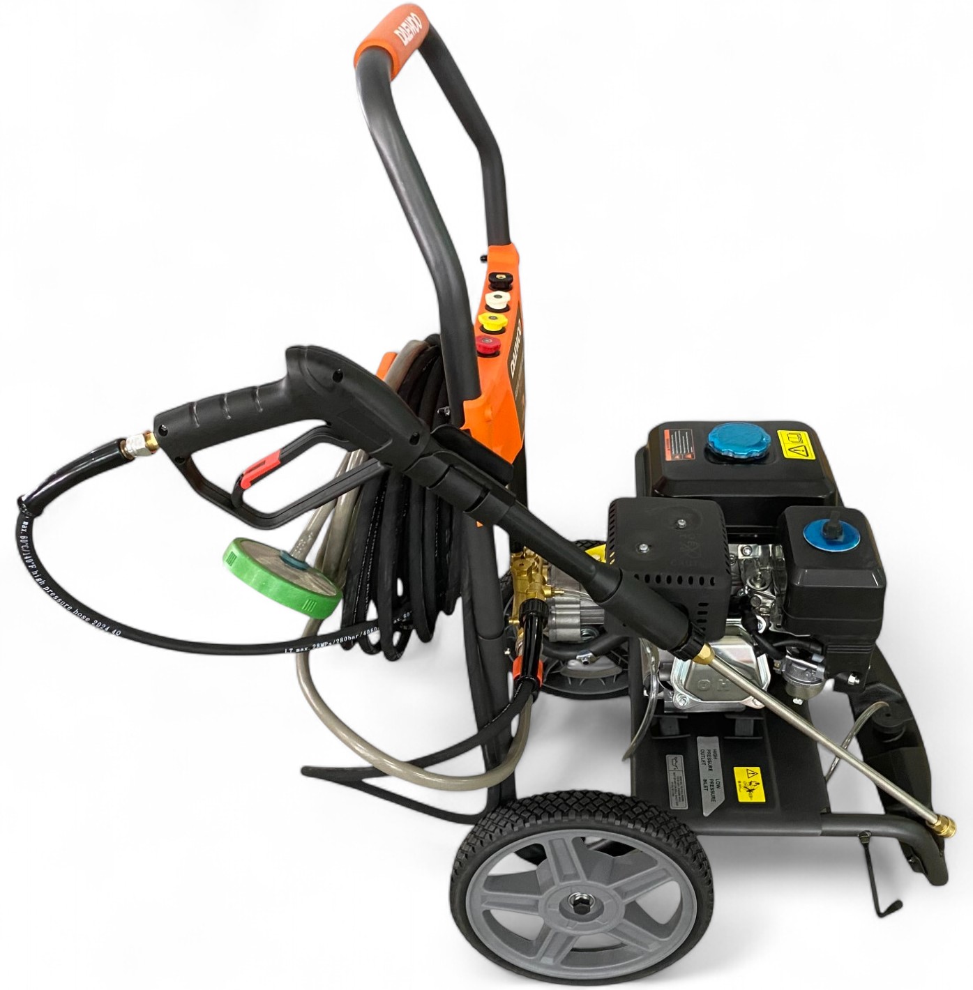 DAEWOO Benzin-Hochdruckreiniger 7 PS – 207 bar, 208 cm³, Seilzugstarter