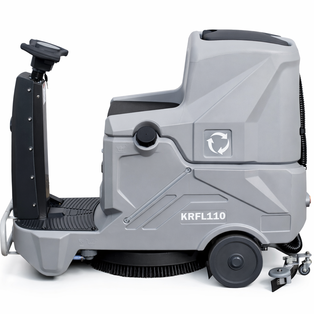 Aufsitz-Scheuersaugmaschine DT-FL70 – 56 cm Arbeitsbreite, Akkubetrieb, 2 Akkus im Lieferumfang