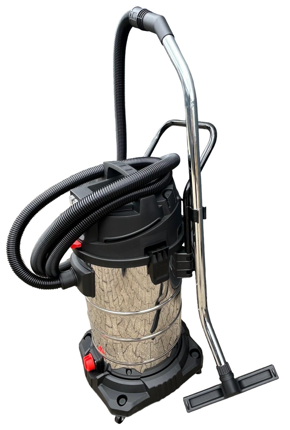 Industriesauger 3.000 W – 100-Liter-Edelstahlbehälter, 3 Motoren, Nass und Trocken