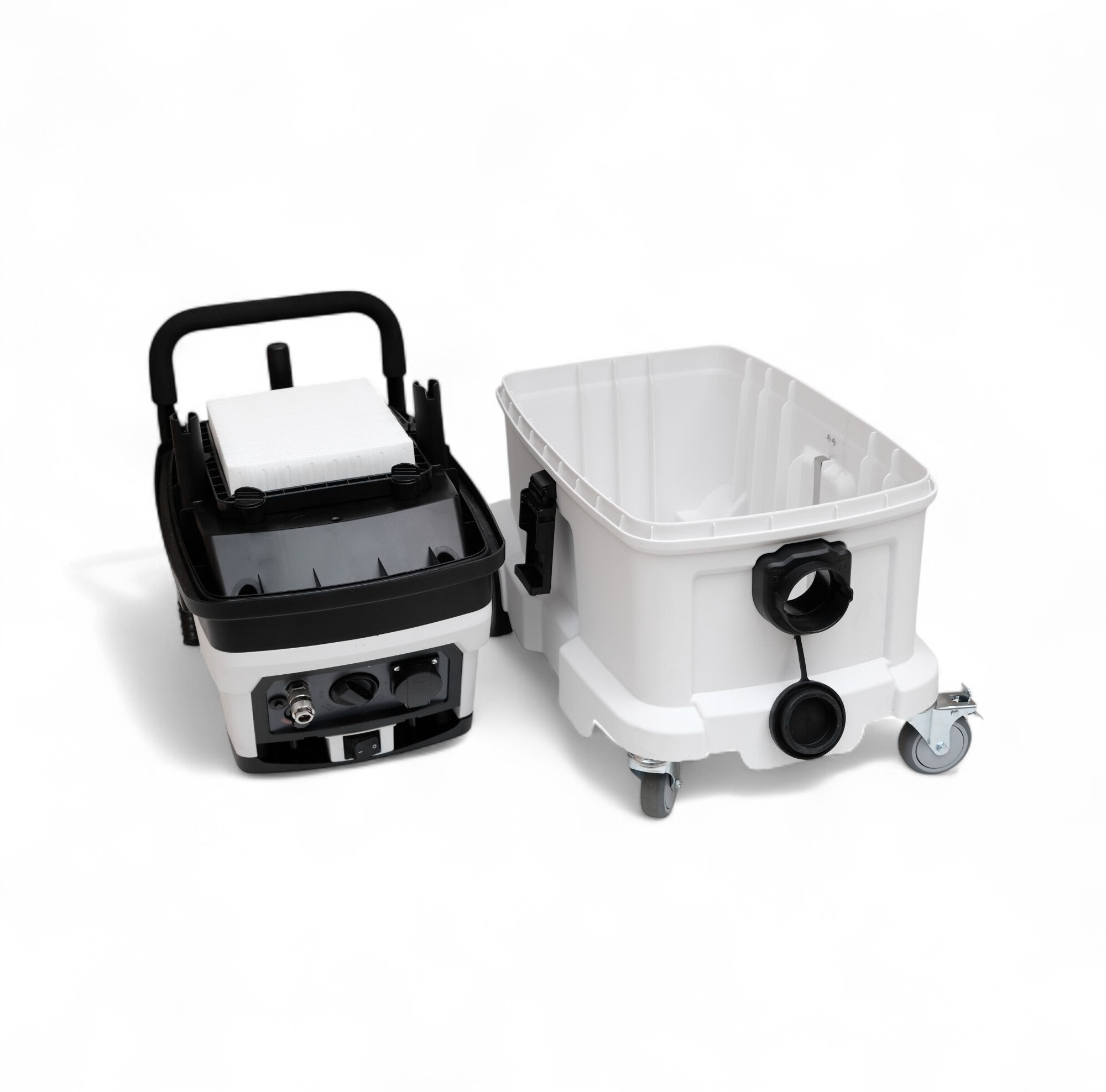 Industriesauger 1.600 W mit automatischer Filterreinigung und Fernbedienung – 40 l