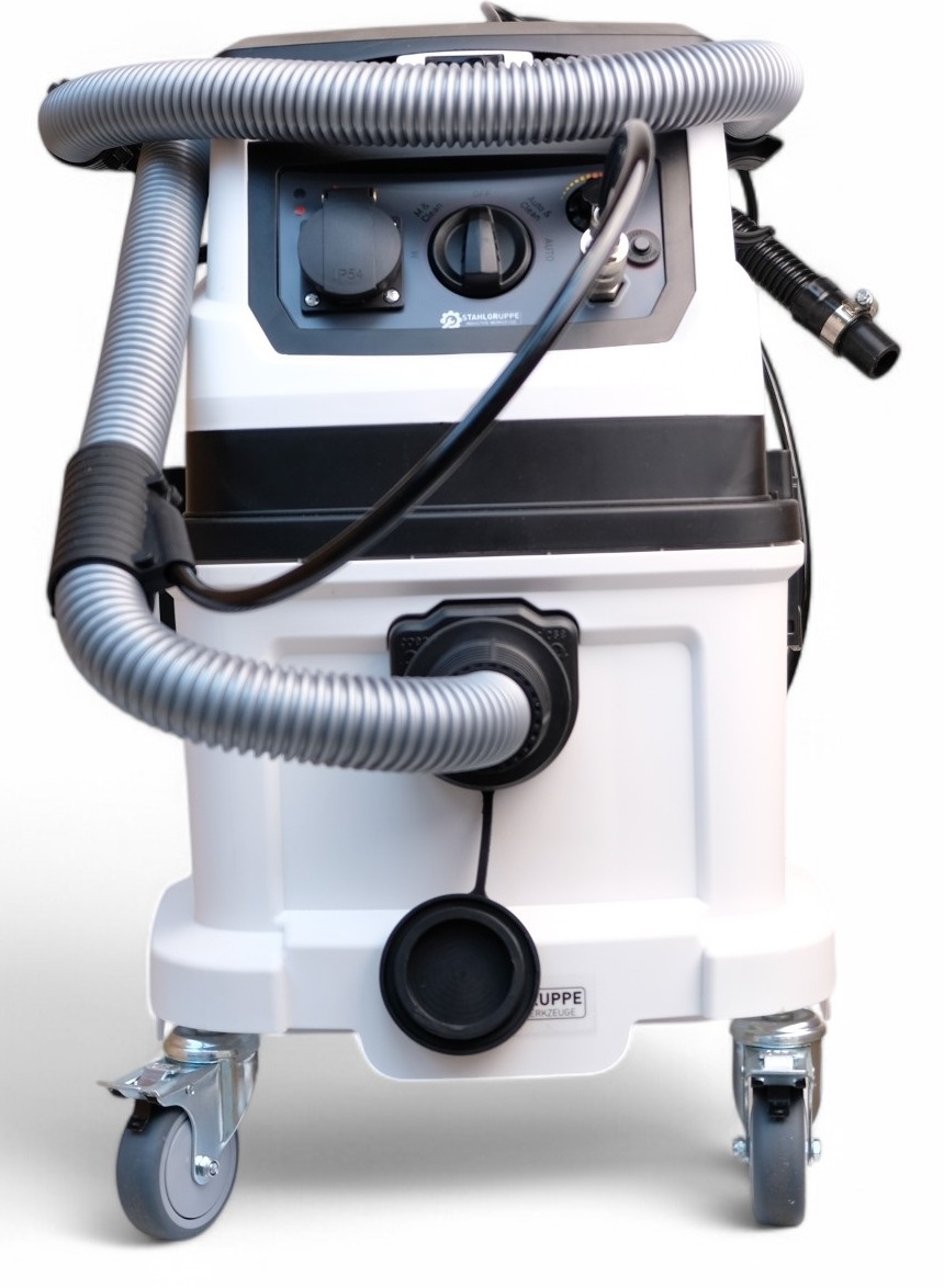 Industriesauger 1.600 W mit automatischer Filterreinigung und Fernbedienung – 40 l