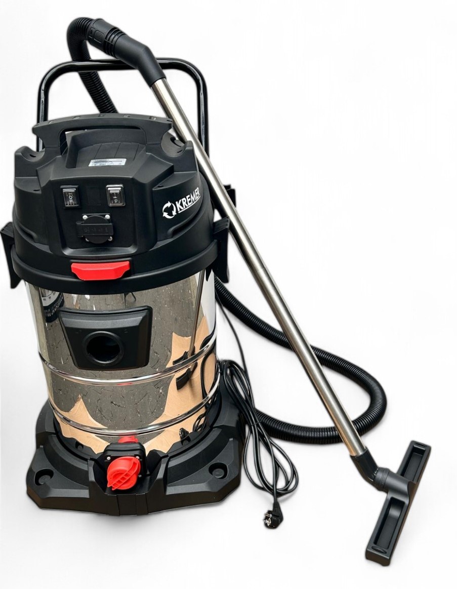 Industriesauger 2.400 W – 65-Liter-Behälter, Nass und Trocken
