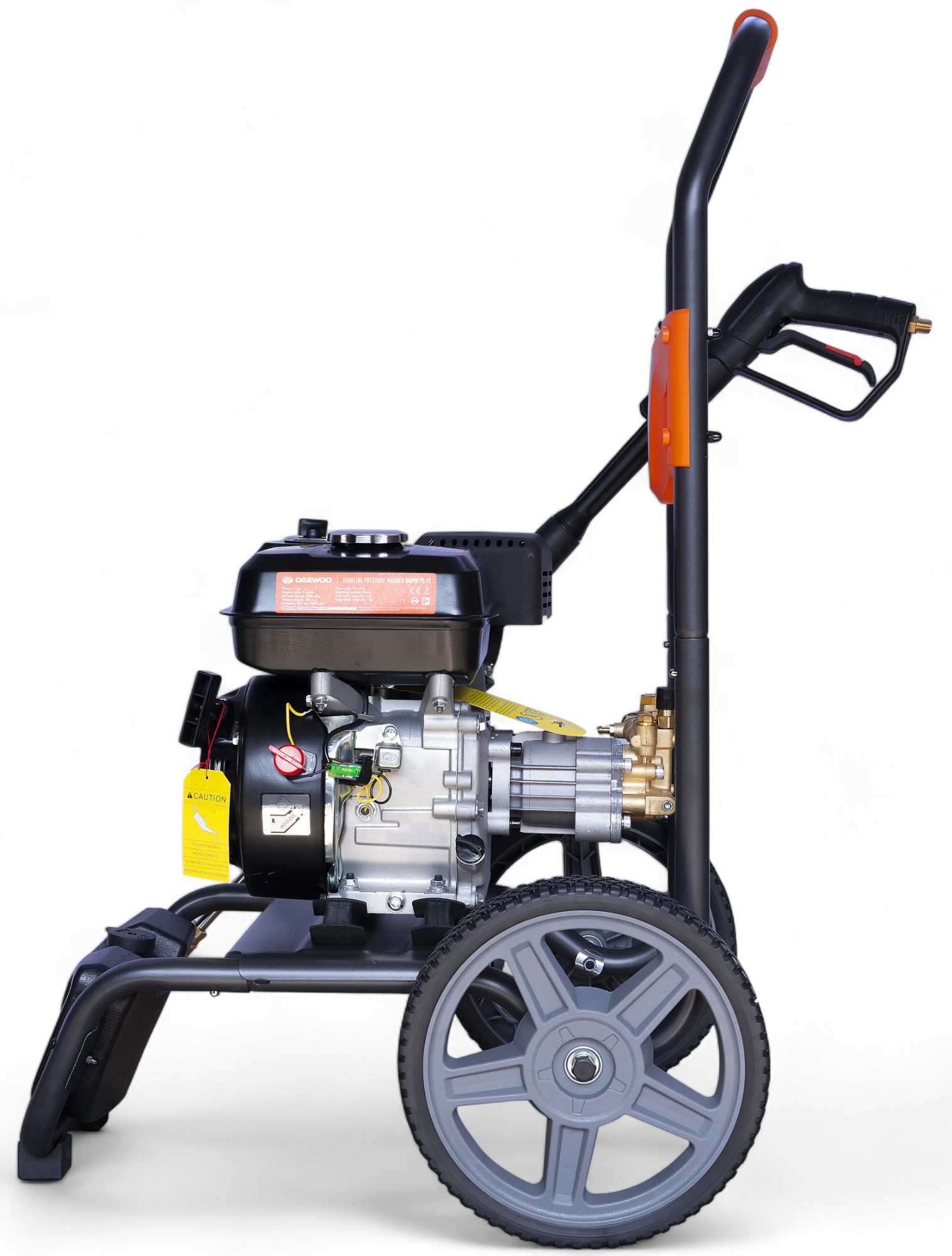 DAEWOO Benzin-Hochdruckreiniger 7 PS – 207 bar, 208 cm³, Seilzugstarter