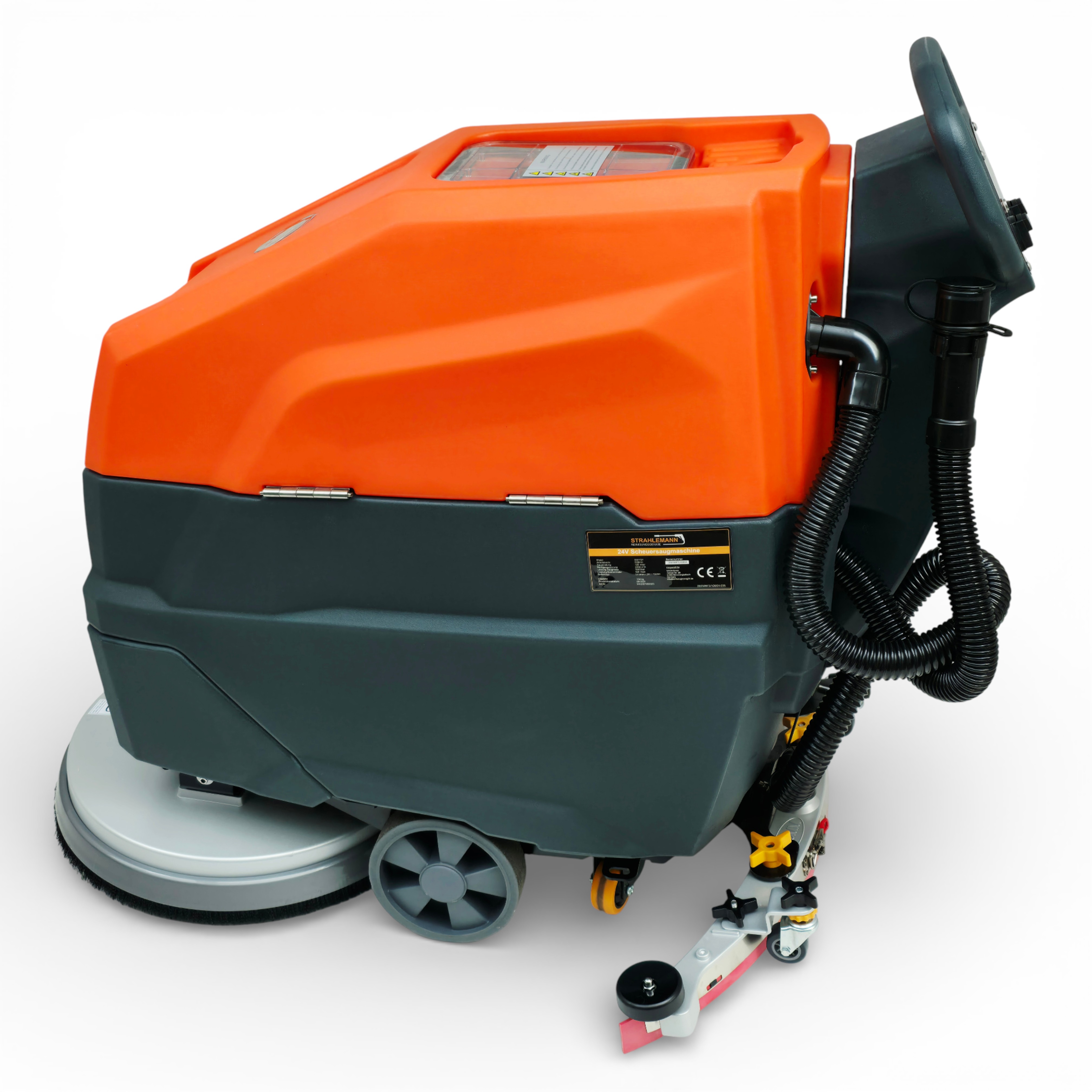 Nachläufer-Scheuersaugmaschine Strahlemann SM-FS1 – 53 cm, Lithium-Ionen-Akku 100 Ah