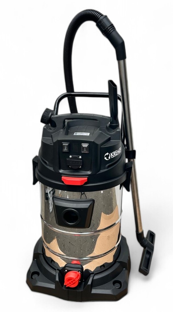 Industriesauger 2.400 W – 65-Liter-Behälter, Nass und Trocken