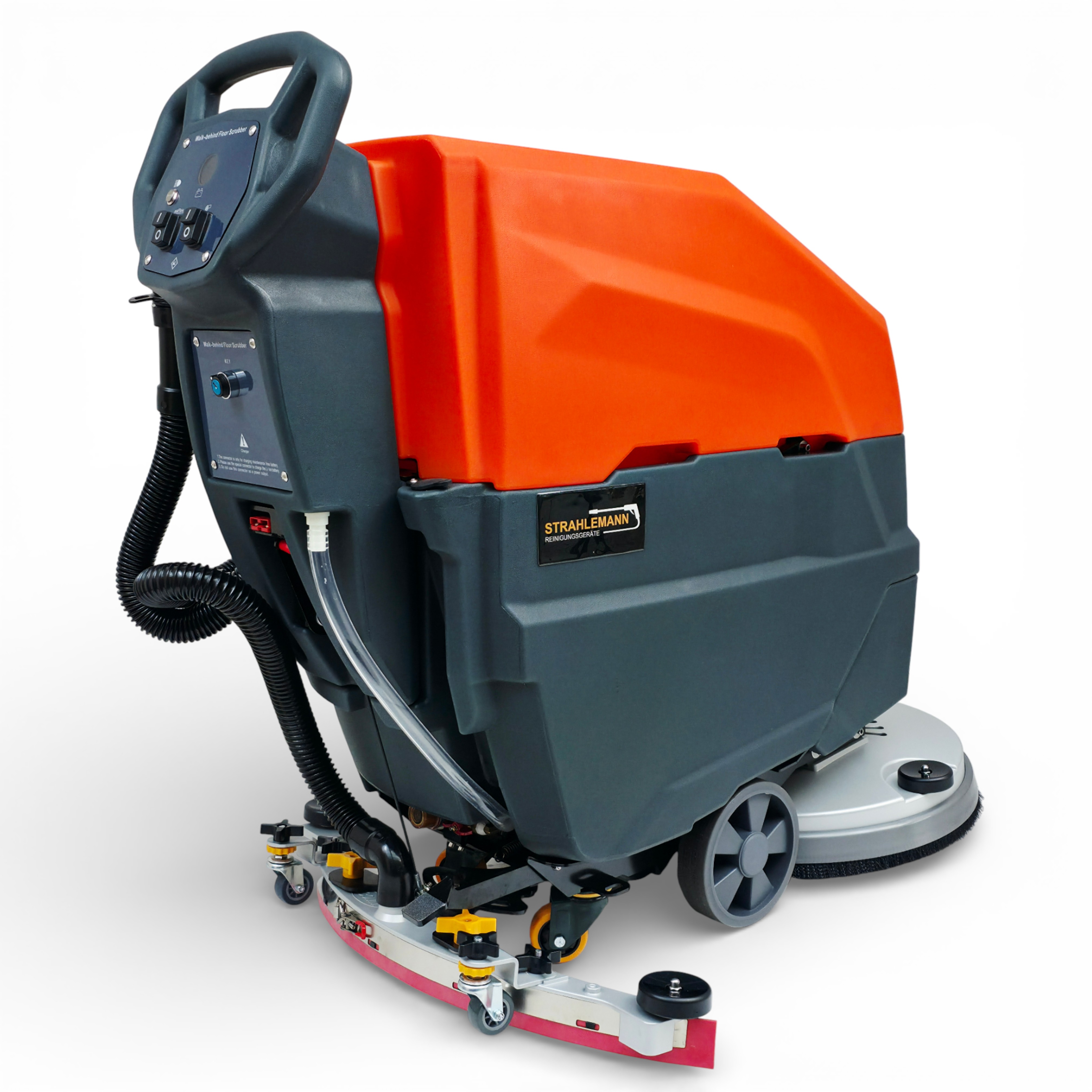 Nachläufer-Scheuersaugmaschine Strahlemann SM-FS1 – 53 cm, Lithium-Ionen-Akku 100 Ah