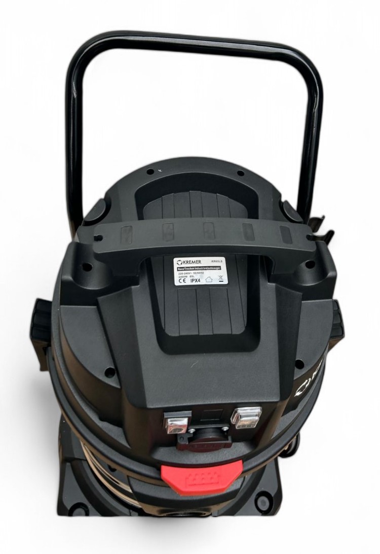 Industriesauger 2.400 W – 65-Liter-Behälter, Nass und Trocken