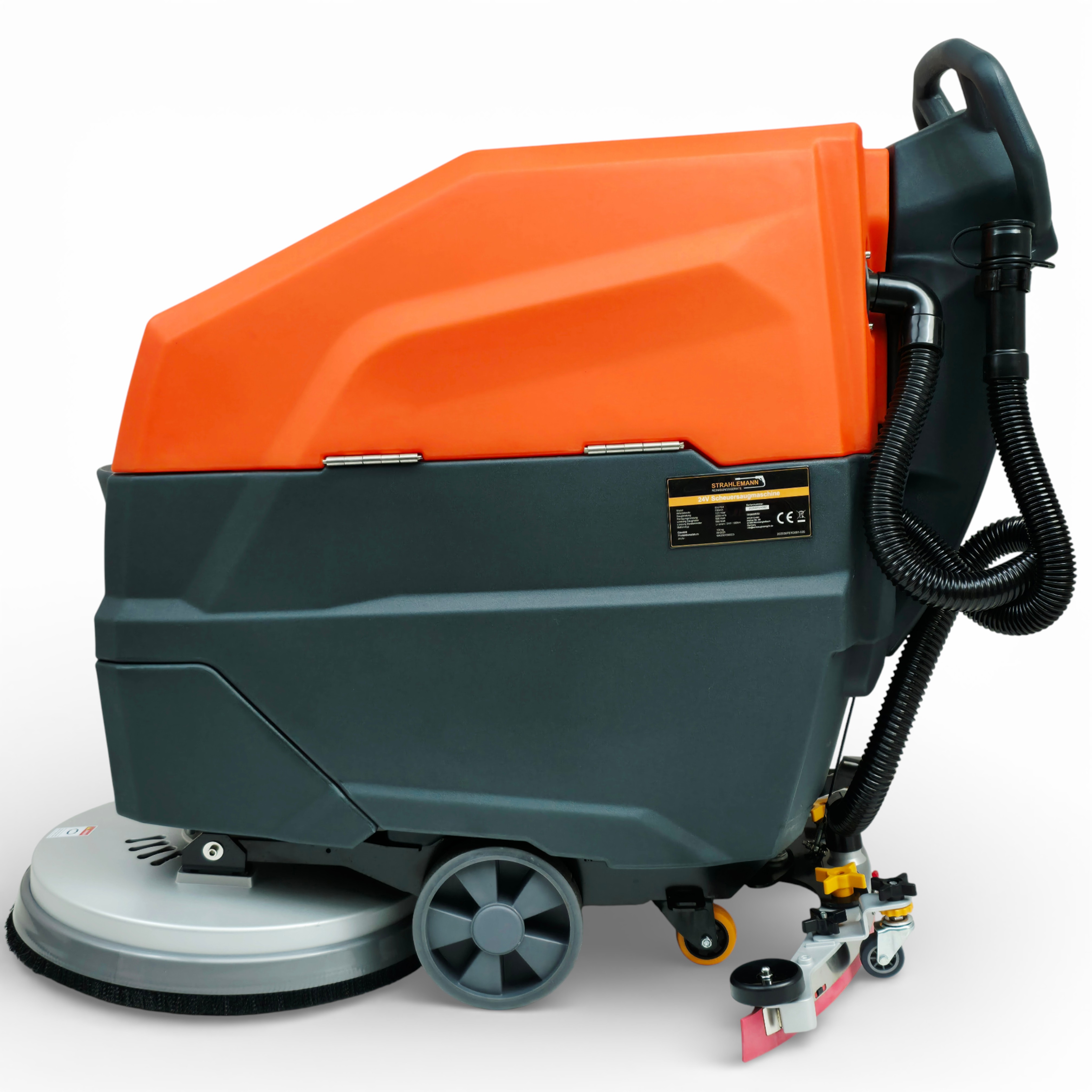 Nachläufer-Scheuersaugmaschine Strahlemann SM-FS1 – 53 cm, Lithium-Ionen-Akku 100 Ah